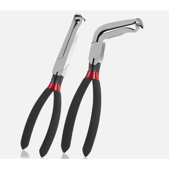 Lisle 37960 & 37980 Electrical Disconnect Pliers 2-Pack – Automotive Fuel & AC Line Removal Tool Set