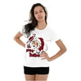 thumbnail image 4 of Christmas Santa Its Giving Festive Womens Slim Fit Graphic Tee Brisco Brands S, 4 of 5