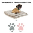 thumbnail image 5 of PETMAKER 30x40-Inch Reversible Sherpa Fleece Waterproof Dog Blanket (Tan), 5 of 8