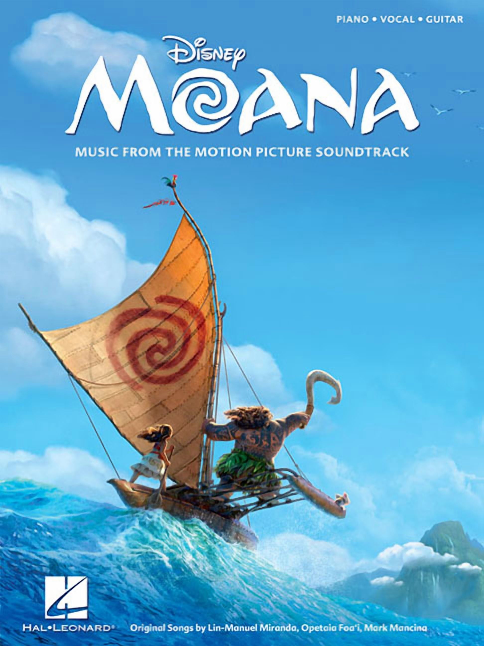 Moana: Music from the Motion Picture Soundtrack, (Paperback