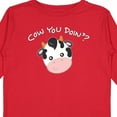 thumbnail image 4 of Inktastic Cow You Doin'? Cute Cow Boys or Girls Long Sleeve Toddler T-Shirt, 4 of 5