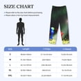thumbnail image 4 of Lsque Pikmin Print Men's Pajama Pants, Lounge Pant - Comfortable Home Wear,Elastic Waistband, Stylish Design-Large, 4 of 9