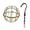 Golden 1pc, variant on Birdcage Feeder Hollow Out Design Buckle Closing Durable Metal Non-deformation Outdoor Hanging Fun Bird Feeder