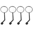 thumbnail image 1 of Miangastore 4pcs Moutain Bike Safety Convex Mirrors Rearview Mirrors 360°Rotating Handlebar Rear View Mirrors Accessories, 1 of 9