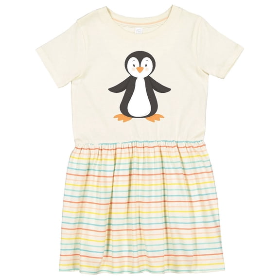 Inktastic Penguin Girls Toddler Dress