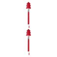 thumbnail image 1 of Yuarrent Pinzas de cocina de silicona de grado alimenticio árbol de navidad rojo 2piezas Yuarrent CBP147649, 1 of 1