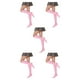 thumbnail image 3 of Sonducket Medias hasta el muslo a rayas sobre la rodilla estilo preppy JK juegos deportivos calentadores de piernas Día de San Valentín Type2 NO2, 3 of 6