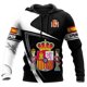 thumbnail image 3 of Sudadera con capucha con estampado de bandera de España, México y Brasil en 3D para hombre, sudadera con emblema nacional de Perú, chándal informal de talla grande para hombre, 3 of 4