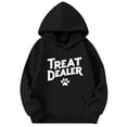 thumbnail image 4 of Tanghaowl Women Sweatshirt Long Sleeve Letter Printed Hoodie Loose Oversize Sweatshirts Pullover Top Blouse Black XXL, 4 of 6