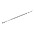 thumbnail image 4 of Earwax Curette Remover, Glossy Rounded Stainless Steel Double Head Relieve Itching Ear Spoon  for Home Silver, 4 of 7