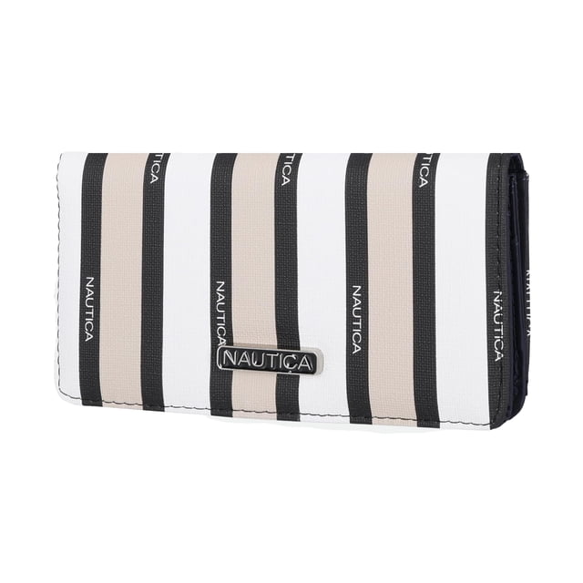 Cartera Nautica Seaside Slim de piel vegana con bloqueo RFID