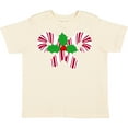 thumbnail image 3 of Inktastic Candy Canes and Holly Christmas Boys or Girls Toddler T-Shirt, 3 of 5