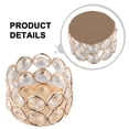 thumbnail image 2 of For Crystal Tealight Candle Lantern Holders Candlesticks for Wedding Party, 2 of 11