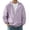 Pink, variant on Men's Sun Protection Windbreaker Lightweight Jacket Hooded Full Zip Athletic Shell for Hiking Travel with Chest Zip Pockets Activewear, Pink, M