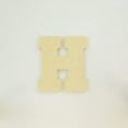 thumbnail image 1 of Package of 1, 14 Inch X 1/2" Thickness Baltic Birch Wood Letter H in The Collegiate Font, Thick for Art & Craft Project, Made in USA, 1 of 4