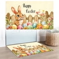 thumbnail image 5 of Easter Bunny Patterned Floor Mat Quick Dry Bath Mat Absorbent Bath Mat Farmhouse Decor Rugs Hallway Rug Classic Decoration Rug Kitchen Absorbent Rug 23.62x15.75 Inch (1Pcs), 5 of 7