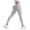 Grey, variant on Scrunch Workout Leggings for Women High Waisted Butt Lifting V Back Waist Seamless Gym Yoga Leggings (Pink, L)