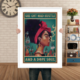 thumbnail image 4 of LOLUIS Stay Trippy Little Hippie Poster, Vintage Mental Health Awareness Posters, Therapy Counseling Wall Art Home Office Decor DS2 (Unframed 24"x36"), 4 of 7