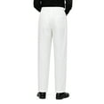 thumbnail image 3 of TOPTIE Classic Baggy White Chef Pants with Drawstring Waist Restaurant Work Uniform, 3 of 6