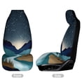 thumbnail image 2 of Starry Night Forest River Car Seat Covers Front Seats Universal Fit for Cars SUV Truck Auto Interior Accessories, 2 of 3