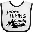 thumbnail image 3 of Inktastic Future Hiking Buddy Boys or Girls Baby Bib, 3 of 4