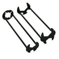 thumbnail image 2 of Wrench,Under Sink Wrench 2pcs Tool Universal Wrench Faucet Sink Wrench Plumbers Wrench 7 Sizes Wrench Set Under, 2 of 6