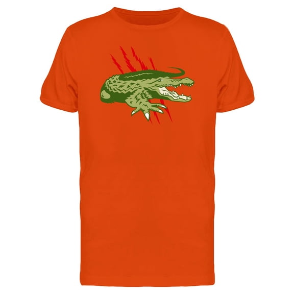 Retro Savage Crocodile Doodle Tee Men's -Image by Shutterstock