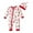 White, variant on Edvintorg Baby Boy Christmas Outfit Fashion Santa Claus Printing Long Sleeved Romper Jumpsuit and Hat Two-Piece Set 0-18Months My First Christmas Baby Girl Outfit