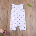 thumbnail image 3 of Kmbangi Baby Sleeveless Sun Print Bouton Col Rond avec Poche, 3 of 10