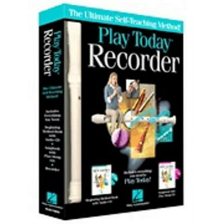 Hal Leonard - Play Recorder Today! Recorder with Instructional Book and CD - Multi