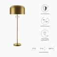 thumbnail image 7 of Modway Avenue Floor Lamp in Satin Brass, 7 of 7