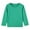 Green, variant on breaise Kids Sweatshirts Soft Cotton Warm Crewneck Shirts Solid Color Long Sleeve Pullover Sweatshirts for Boys Or Girls