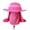 Rose Red, variant on 50 UPF Fishing Cap with Ear Neck Flap Cover,Outdoor UV 360 Degree Protection Waterproof Quick Dry Sun Hat Visor Neck Cover Cap For Hiking Fishing