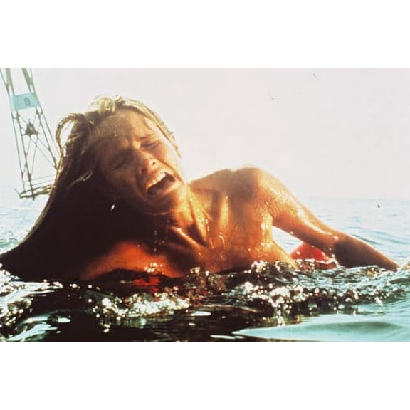 Jaws Color 24X36 Poster Susan Backline