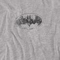 thumbnail image 2 of Batman T-Shirt Burned & Splattered Unisex Graphic Tee For Men & Women, 2 of 7