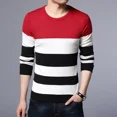 thumbnail image 5 of Camiseta ajustada para hombre, jersey ajustado, camiseta para hombre, cuello redondo, manga larga, sudaderas, tops, talla XL, marca alta, informal, normal, oferta, redes sociales, emo, 5 of 5