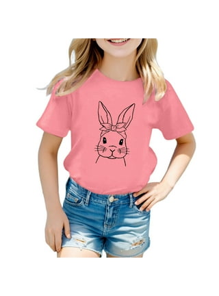 Girls bunny leggings, rabbits print leggings, kids sportwear, unisex  kidswear, bunny print