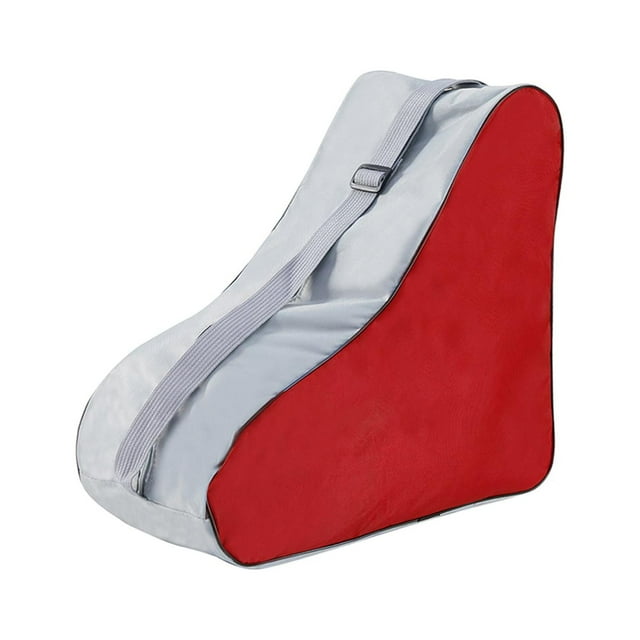 Bolsa para patines, bolsa para patinaje sobre ruedas, bolso Universal, bolsa para patines sobre hielo al aire libre rojo