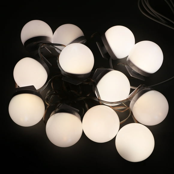 OULII 12Pcs LED Makeup Lamp White Vanity Light Bulbs for Bathroom Mirror Lighting