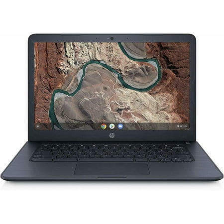 HP Chromebook 14-db0043wm AMD A4-9120C 4 GB SDRM 32GB eMMC HD Display Ink Blue (The Best Laptop For Work)