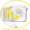 thumbnail image 3 of SHISUYAN 100Pcs Self-Sealing Pouch for Medication Scheduling 2.75x1.97in, 3 of 8