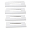 thumbnail image 5 of Hemoton 4pcs US Wall Outlet Plate US Standard Wall Plug Plate Plates 1 Gang Outlet Cover, 5 of 8