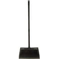 thumbnail image 2 of CFS 361410 12 x 30 in. Duo-Pan Plastic Lobby Upright Dust Pan with Handle - Black, 2 of 4