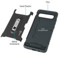 thumbnail image 5 of CoverON Samsung Galaxy S10 5G Case with Kickstand and Credit Card Holder Slot - Zipp Series - Heavy Duty Hybrid Phone Cover, 5 of 7