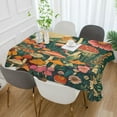 thumbnail image 2 of Yayeee Tablecloths 60" x 60" Rectangle Wrinkle Resistant Party Table Cover, Floral Mushroom, 2 of 8