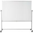 thumbnail image 2 of Offex Mobile Magnetic Large Whiteboard on Wheels, Free Standing Double-Sided Dry Erase White Board - 72"W x 48"H, 2 of 10
