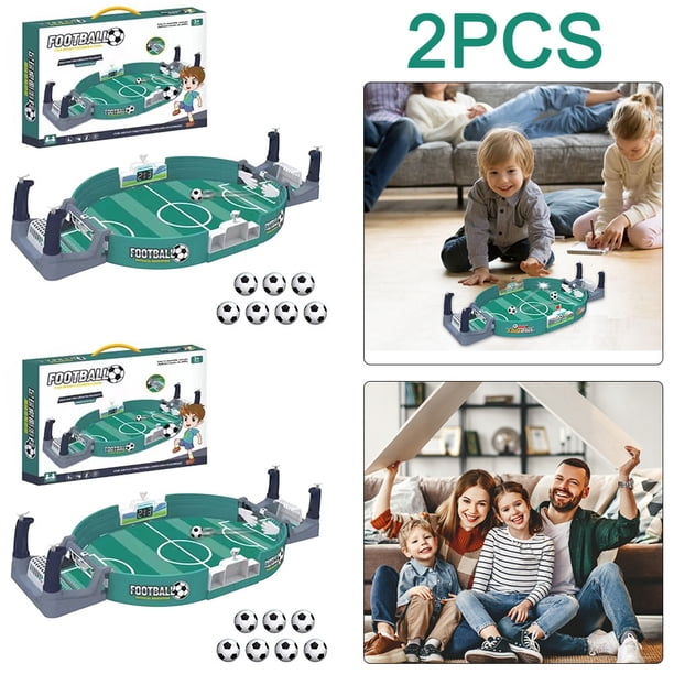 Minijuegos Mesa Fútbol para Mesa Batalla Fútbol Portátil (L 7 Bolas/juego) 2 Uds.