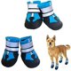 thumbnail image 1 of botas para perros, zapatos impermeables para perros con correas reflectantes, zapatos protectores de patas antideslizantes para perros pequeños, medianos y grandes (S, azul), 1 of 5