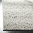 SAFAVIEH Adirondack Lecia Geometric Area Rug, Light Grey/Grey, 8' x 10