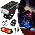 thumbnail image 6 of Baoblaze Front Light Bike Gear Waterproof USB LED Bike Light for Night Riding D, 6 of 8